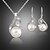 cheap Jewelry Sets-Pearl Jewelry Set - Pearl, Cubic Zirconia, Imitation Diamond Statement, Vintage, Party Include White For Party Special Occasion Anniversary / Earrings / Necklace