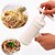 tanie Przybory kuchenne i gadżety-plastikowy cylinder ręczny makaron maszyna do produkcji spaghetti z 2 formami