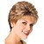 billige Syntetiske trendy parykker-Syntetiske parykker Bølget Bølget Parykk Blond #27 Strawberry Blonde Syntetisk hår Blond