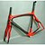 cheap Bike Frames-Neasty Brand 700C Full Carbon Fiber Frame and Fork Red Carbon Black Bicycle Frame 50/52/56CM
