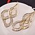 cheap Earrings-Women&#039;s Drop Earrings - Silver / Golden For Wedding Party Daily