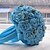 cheap Wedding Flowers-Wedding Flowers Bouquets Wedding Bead / Polyester / Foam 11.42&quot;(Approx.29cm)