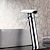 billige Klassisk-håndvask vandhane - vandfald krom centersæt et hul / enkelt håndtag et hulbad vandhaner / messing
