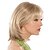 abordables Perruques Synthétiques Sans Bonnet-Perruque Synthétique Droit Droite Perruque Court Blonde Cheveux Synthétiques Femme