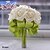 Χαμηλού Κόστους Λουλούδια Γάμου-Λουλούδια Γάμου Μπουκέτα Γάμου Πολυεστέρας / Αφρός / Σατέν 7,87 &quot; (περίπου20εκ)