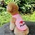Χαμηλού Κόστους Ρούχα για σκύλους-Γάτα Σκύλος Φανέλα Ρούχα κουταβιών Καρδιά Γράμμα &amp; Αριθμός Στολές Ηρώων Γάμος Ρούχα για σκύλους Ρούχα κουταβιών Στολές για σκύλους Μπλε Ροζ Πορτοκαλί Στολές για κορίτσι και αγόρι σκυλί Βαμβάκι Τ M L