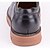 זול נעלי אוקספורד לגברים-אוקספורד גברים של נעליים קז&#039;ואל עור שחור