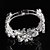 cheap Bracelets-Women&#039;s Tennis Bracelet Bridal Rhinestone Bracelet Jewelry Silver For Wedding Party Engagement / Silver Plated