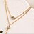 cheap Necklaces-Women&#039;s Y Necklace Layered Necklace Double Ladies Fashion Gold Necklace Jewelry For Special Occasion Birthday Gift
