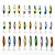 cheap Fishing Lures &amp; Flies-30 pcs Metal Bait Fishing Lures Hard Bait Spoons Sinking Bass Trout Pike Spinning Jigging Fishing Freshwater Fishing Metal / Bass Fishing / Lure Fishing / Trolling &amp; Boat Fishing