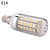 olcso Izzók-1db 12 W LED kukorica izzók 500 lm E14 E26 / E27 T 56 LED gyöngyök SMD 5730 Meleg fehér Hideg fehér 220-240 V 110-130 V