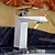 Недорогие Смесители для раковины в ванной-Ванная раковина кран - Standard Окрашенные отделки Разбросанная Одно отверстие / Одной ручкой одно отверстиеBath Taps