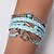 cheap Bracelets-Women&#039;s Layered Wrap Bracelet - Infinity Ladies, Inspirational, Multi Layer Bracelet Jewelry Silver-Blue For Christmas Gifts Daily