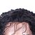 olcso Valódi hajból készült, rögzíthető parókák-Emberi haj Csipke Csipke eleje Paróka Kinky Curly afro Sűrűség 100% kézi csomózású Afro-amerikai paróka Természetes hajszálvonal Közepes