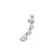 baratos Argolas de orelha-Women&#039;s Ear Cuff Climber Earrings Pearl Rhinestone Earrings Jewelry For Wedding Party Daily Casual Sports