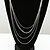 Недорогие Модные ожерелья-Жен. Кристалл Заявление ожерелья длинное ожерелье Дамы Мода европейский Позолота 18К Искусственный бриллиант Австрийские кристаллы Белый Ожерелье Бижутерия Назначение
