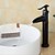 cheap Bathroom Sink Faucets-Bathroom Sink Faucet - Waterfall Oil-rubbed Bronze Centerset One Hole / Single Handle One HoleBath Taps