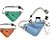 cheap Belt &amp; Waist Bags-Unisex Bags All Seasons Nylon Waist Bag with for Outdoor Orange Green Blue