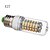 abordables Ampoules électriques-5W E14 / G9 / E26/E27 Ampoules Maïs LED T 138 SMD 3528 440 lm Blanc Chaud / Blanc Froid AC 100-240 V