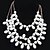cheap Necklaces-Black White Alloy White Black Necklace Jewelry For Party Anniversary Birthday Gift Causal Daily