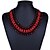 cheap Jewelry Sets-Jewelry Set - Cubic Zirconia Vintage, Party, Casual Include Red / Blue / Light Green For Party / Necklace