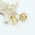 olcso Divat fülbevalók-Női Kristály Beszúrós fülbevalók hölgyek Divat Európai 18 karátos futtatott arany Gyöngy Gyöngyutánzat Fülbevaló Ékszerek Arany / Ezüst Kompatibilitás / Arannyal bevont / Hamis gyémánt