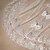 baratos Véus de Noiva-Uma Camada Borda com aplicação de Renda Véus de Noiva Véu Catedral com Bordado Renda / Tule / Corte de Anjo / Cascata