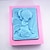 billige Kakeformer-bakeformene 3D Den lille jenta såpe mold