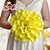 abordables Fleurs de mariage-Fleurs de mariage Bouquets Mariage Polyester / Mousse / Satin 30cm