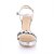 cheap Women&#039;s Sandals-Women&#039;s Sandals Stiletto Heel Open Toe Rhinestone Faux Leather Comfort Summer Gold / Silver / Wedding / Party &amp; Evening / Party &amp; Evening