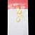 cheap Office Supplies &amp; Decorations-Rose Design Golden Metal Bookmark