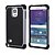 olcso Mobiltelefon tokok &amp; Képernyő védők-Case Kompatibilitás Samsung Galaxy Note 4 / Note 3 Ütésálló Fekete tok Páncél PC