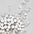 cheap Headpieces-Women&#039;s / Flower Girl&#039;s Crystal / Imitation Pearl Headpiece-Wedding / Special Occasion Hair Combs 1 Piece White