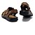 Недорогие Мужские сандалии-Для мужчин Обувь Кожа Весна Лето Осень Удобная обувь Пряжки Назначение Повседневные Хаки