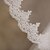 رخيصةأون طرحات الزفاف-One-tier Lace Applique Edge الحجاب الزفاف Fingertip Veils مع تطريز دانتيل / تول / Angel cut / Waterfall