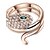 cheap Rings-Women&#039;s Statement Ring Gold Plated Alloy Fashion Wedding Party Jewelry / Rhinestone / Zircon