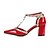 cheap Women&#039;s Heels-Women&#039;s Shoes Patent Leather Chunky Heel Comfort Pointed Toe Pumps Party and Dress More Colors available