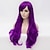 cheap Synthetic Wigs-Synthetic Hair Wigs Body Wave Capless Purple