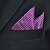 abordables Corbata y pajaritas de hombre-uh6 shlax&amp;amp;ala pañuelo de bolsillo pañuelo manchado púrpura para hombre cuadrados pañuelos
