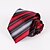 cheap Men&#039;s Accessories-Men&#039;s Party/Evening Wedding Formal Orange Striped Polyester Necktie