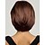 cheap Synthetic Trendy Wigs-Synthetic Wig Straight Straight Bob Layered Haircut With Bangs Wig Short Medium Length Brown Synthetic Hair Women&#039;s Natural Hairline Side Part Brown