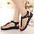 cheap Women&#039;s Sandals-Women&#039;s Shoes  Wedge Heel Comfort Sandals Casual Black/White
