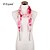 cheap Necklaces-D Exceed Fashion Flora Print Chiffon Scarfs With Tassel Pendant Necklace Scarf Jewelry Shawls And Scarves for Women