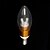 baratos Lâmpadas-Decorativa Lâmpada Vela , E14 7 W 3 LED de Alta Potência 700 LM Branco Quente / Branco Frio AC 220-240 V
