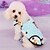 Χαμηλού Κόστους Ρούχα για σκύλους-Γάτα Σκύλος Παλτά Φανέλα Πυτζάμες Κινούμενα σχέδια Φιόγκος Στολές Ηρώων Γάμος ΕΞΩΤΕΡΙΚΟΥ ΧΩΡΟΥ Χειμώνας Ρούχα για σκύλους Ρούχα κουταβιών Στολές για σκύλους Μπλε Ροζ Στολές για κορίτσι και αγόρι σκυλί