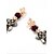 cheap Earrings-Drop Earrings Gemstone Alloy Fashion Luxury Jewelry Screen Color Jewelry 2pcs