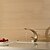 billige Armaturer til badeværelset-Moderne Centersat Vandfald with  Keramik Ventil Et Hul Enkelt håndtag Et Hul for  Nikkel Børstet , Håndvasken vandhane