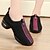 baratos Ténis de Dança-Mulheres Tênis de Dança Com Transparência Têni Salto Baixo Não Personalizável Sapatos de Dança Preto / Branco / Rosa