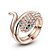 cheap Rings-Women&#039;s Statement Ring wrap ring Cubic Zirconia tiny diamond Gold Cubic Zirconia Gold Plated Alloy Ladies Unusual Unique Design Party Jewelry Pave