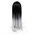 cheap Synthetic Trendy Wigs-Synthetic Wig Straight Straight Wig Grey Synthetic Hair Women&#039;s Ombre Hair Natural Hairline White